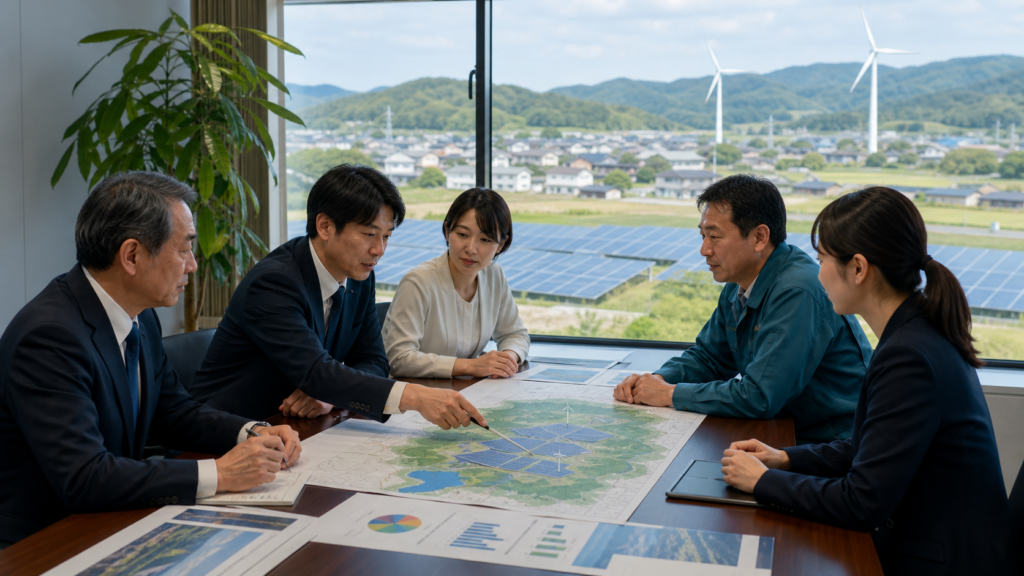 地域金融による自然エネルギー会社への出資に見る、発電・供給事業の承継ポイントのアイキャッチ画像