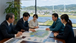 地域金融による自然エネルギー会社への出資に見る、発電・供給事業の承継ポイントのアイキャッチ画像